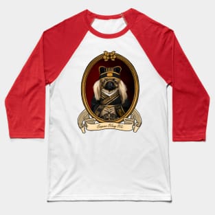 Renaissance Dog - Emperor Wang Wei (A Pekingese) Baseball T-Shirt